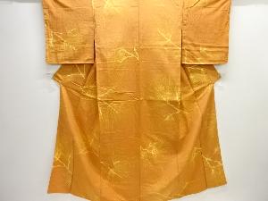 アンティーク　松模様上代紬着物